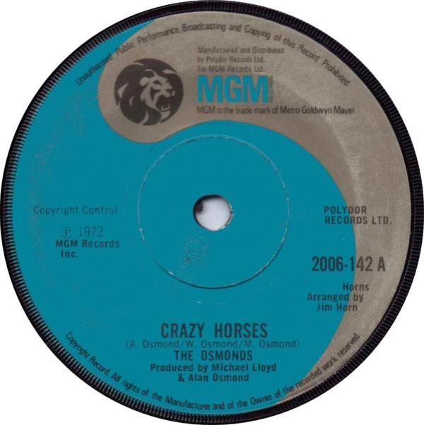 The Osmonds - Crazy Horses