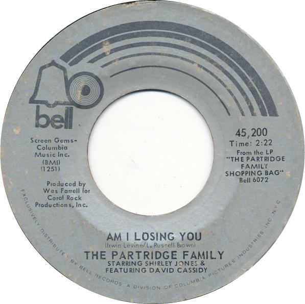 The Partridge Family, Shirley Jones (2), David Cassidy - Am I Losing You