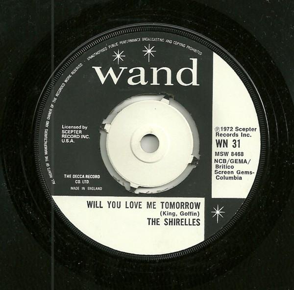 The Shirelles - Will You Love Me Tomorrow / Dedicated To The One I Love