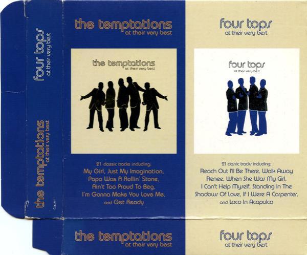 The Temptations, Four Tops - At Their Very Best