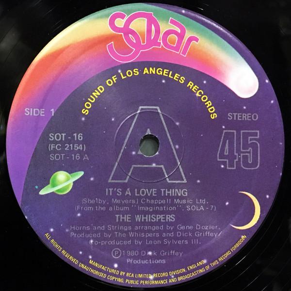 The Whispers - It's A Love Thing