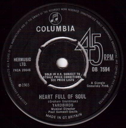 The Yardbirds - Heart Full Of Soul