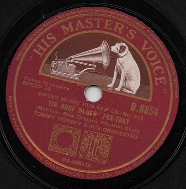 Tommy Dorsey And His Orchestra - Tin Roof Blues / Boogie Woogie