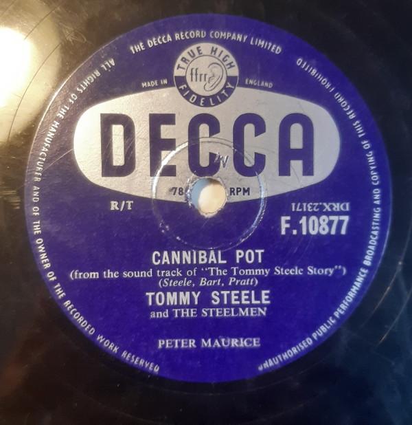 Tommy Steele And The Steelmen - Butterfingers / Cannibal Pot