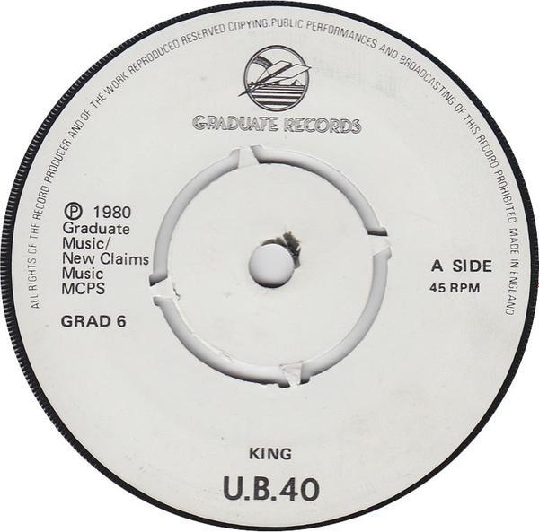 UB40 - King / Food For Thought