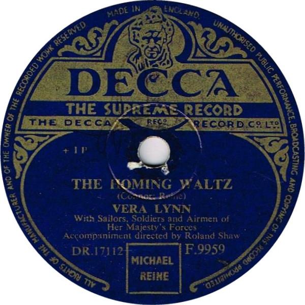 Vera Lynn - The Homing Waltz / Yours