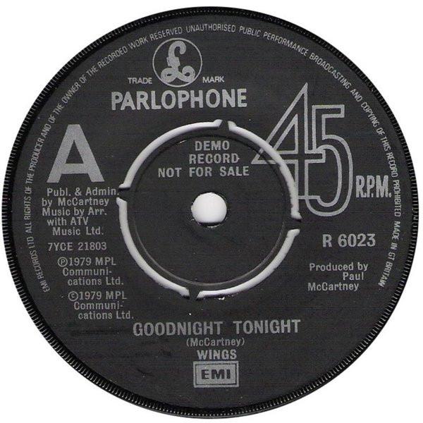 Wings (2) - Goodnight Tonight