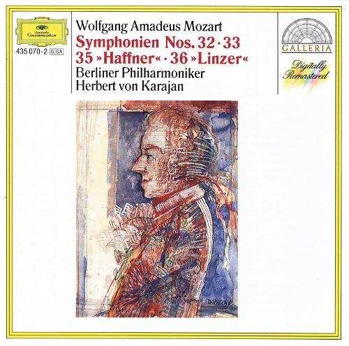 Wolfgang Amadeus Mozart, Berliner Philharmoniker, Herbert von Karajan - Mozart: Symphonien Nr. 32, 33, 35, 36