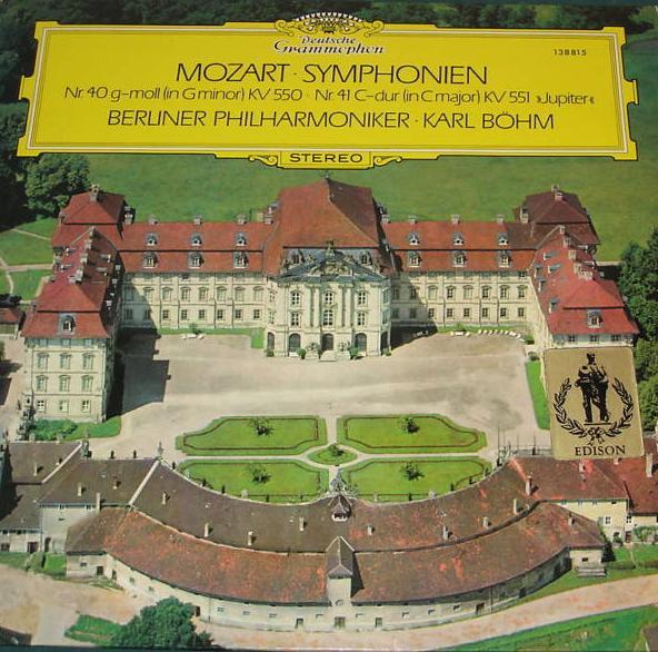 Wolfgang Amadeus Mozart, Berliner Philharmoniker, Karl Böhm - Symphonien Nr. 40 G-Moll (In G Minor) Nr. 41 Jupiter