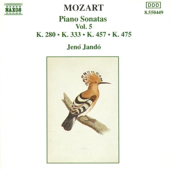 Wolfgang Amadeus Mozart, Jenö Jandó - Piano Sonatas, Vol. 5