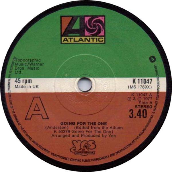 Yes - Going For The One